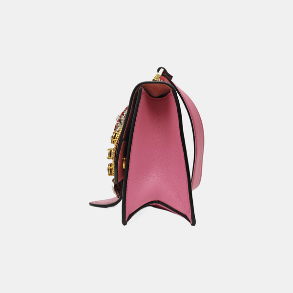 Miu Lady Calfskin Pink