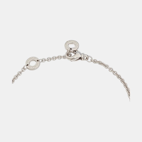 B.ZERO1 18k White Gold Silver Bracelet