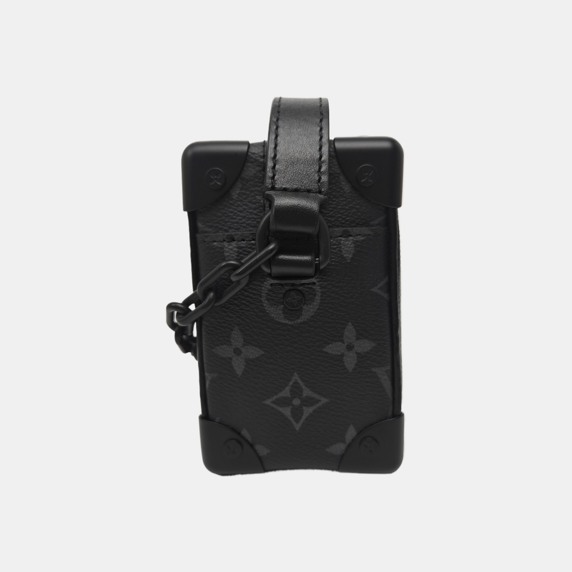 SOFT TRUNK Mini Monogram Coated Canvas Black