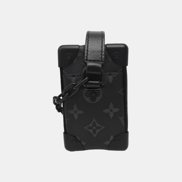 SOFT TRUNK Mini Monogram Coated Canvas Black