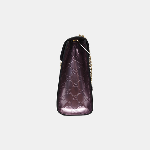 Emily Chain Monogram Calfskin Pink