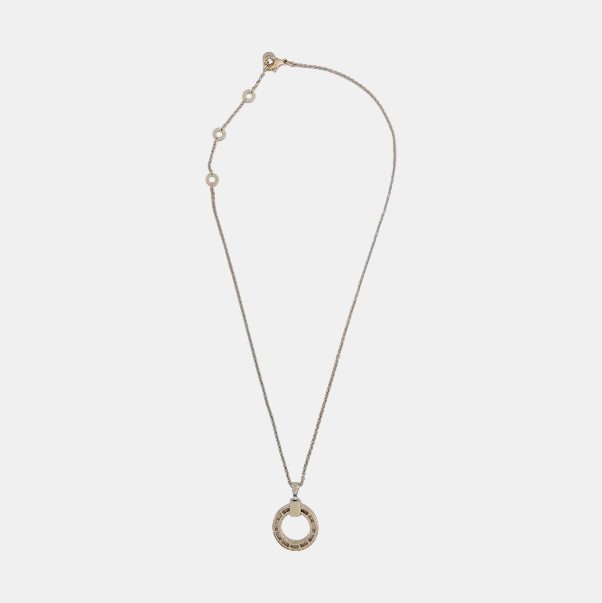 BVLGARI BVLGARI 18k White Gold Silver Necklace