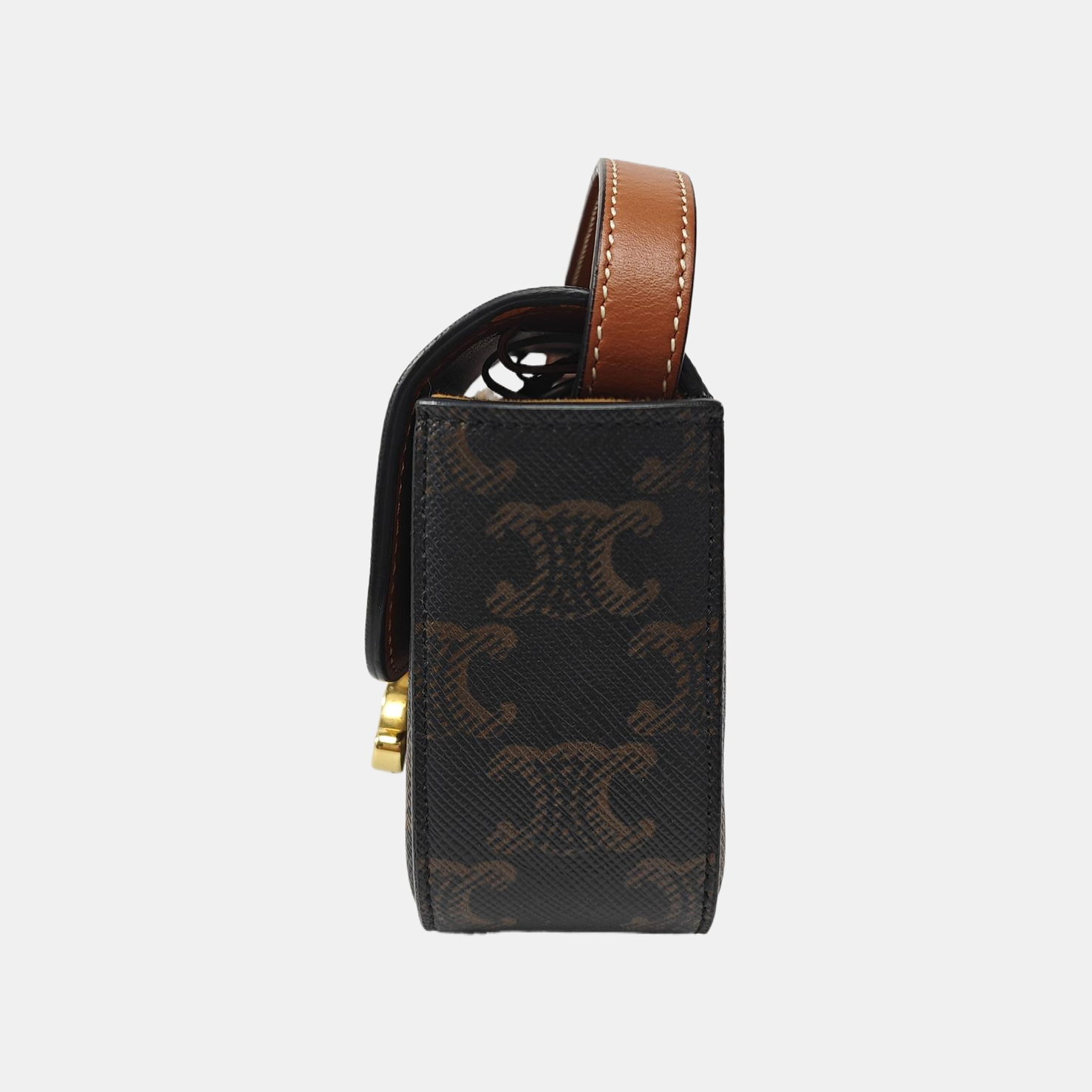 TRIOMPHE Mini Coated Canvas Black