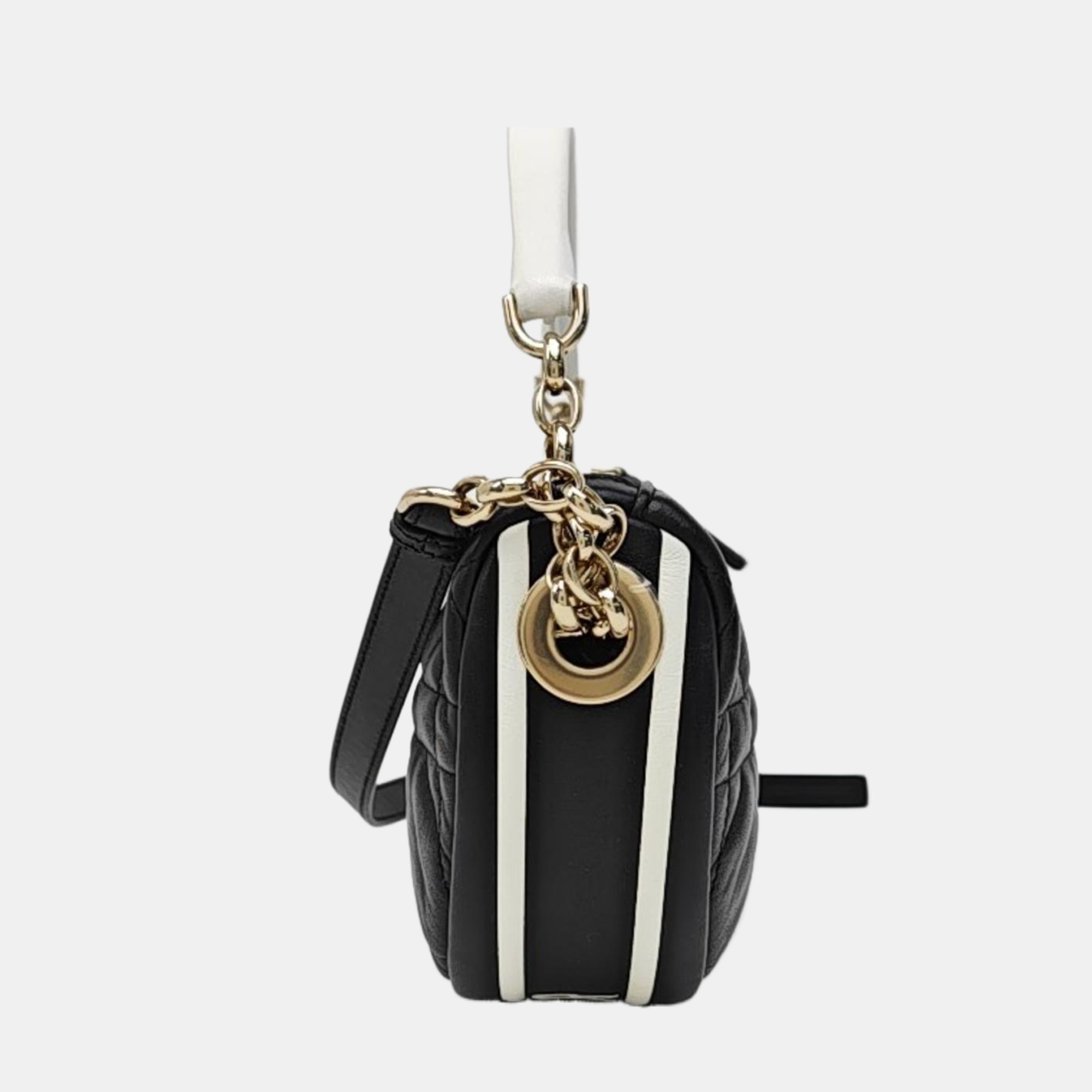 Dior Vibe Hobo Quilted Lambskin Black