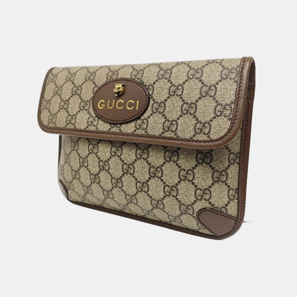 Neo Vintage Monogram Coated Canvas Beige