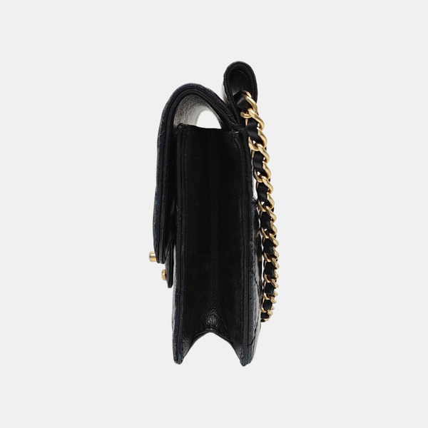 Lambskin Crossbody Bag Black