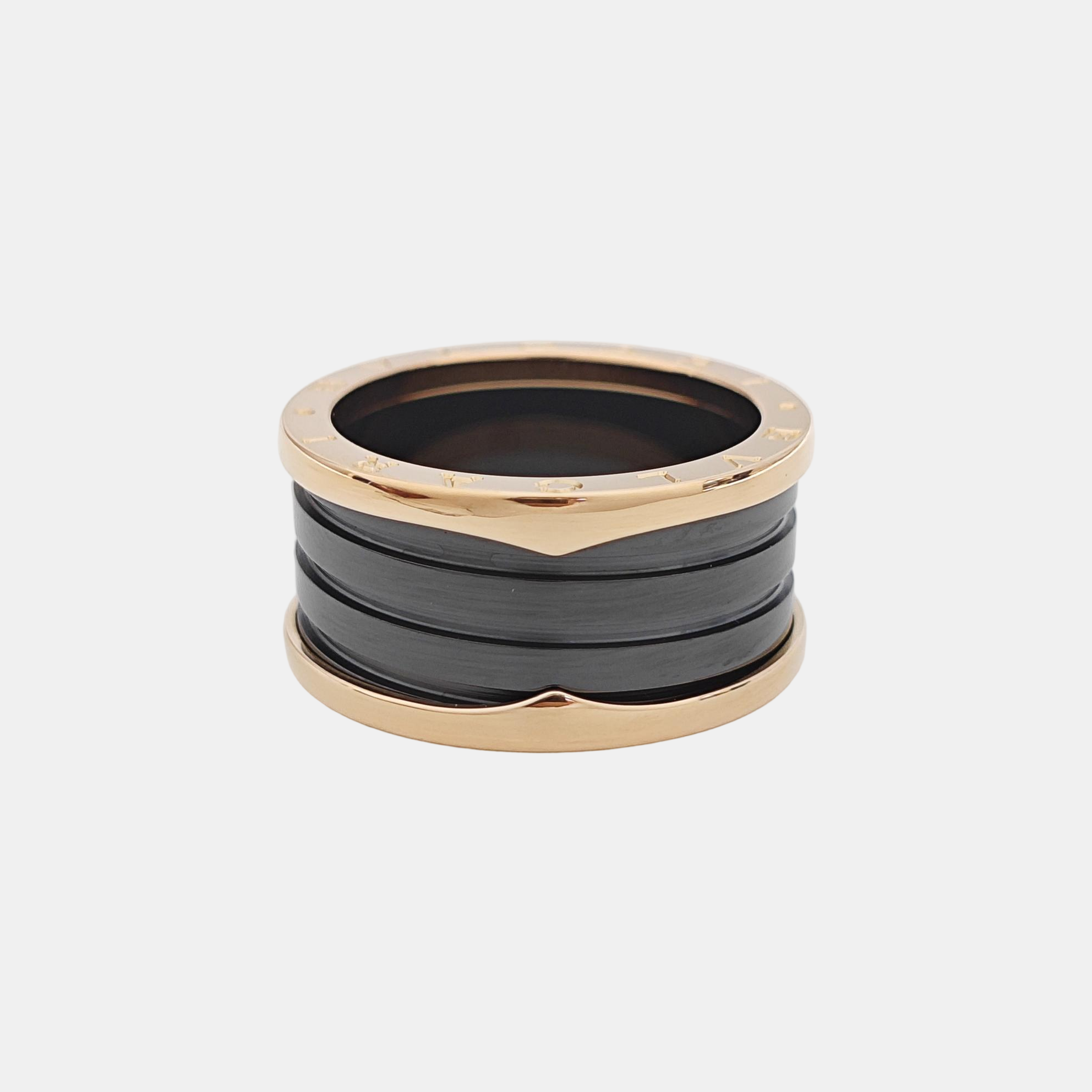 B.ZERO1 18k Rose Gold Ring EU 62