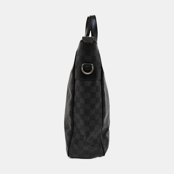TADAO MM Damier Graphite Coated Canvas Gray