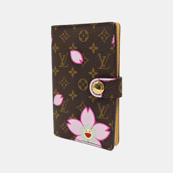 Monogram Coated Canvas Card Holder Brown