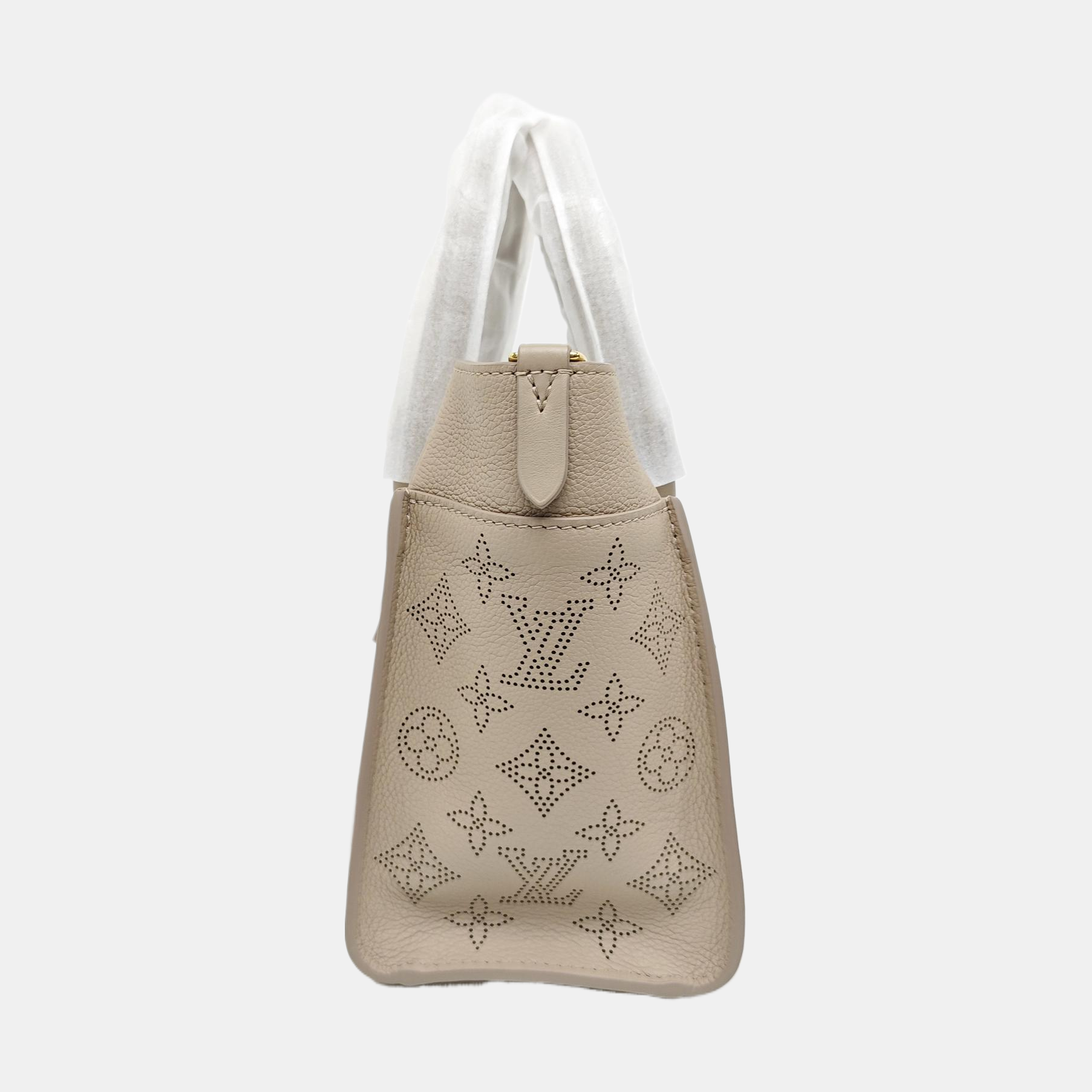ON MY SIDE PM Monogram Calfskin Beige
