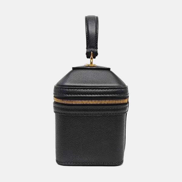 Calfskin Shoulder Bag Black