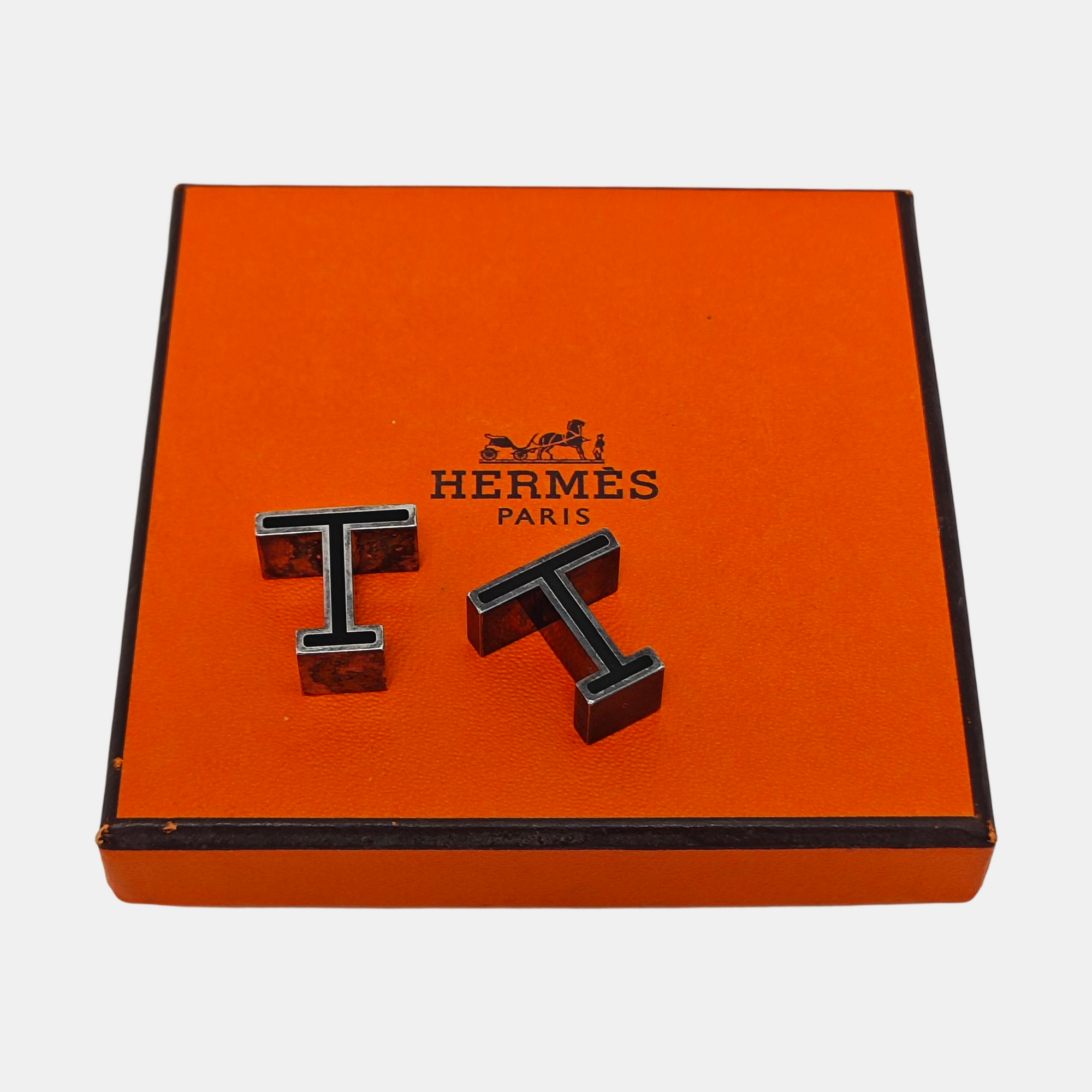 Metal Cufflink Gray