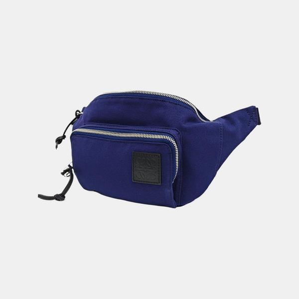 Canvas Belt Bag Blue