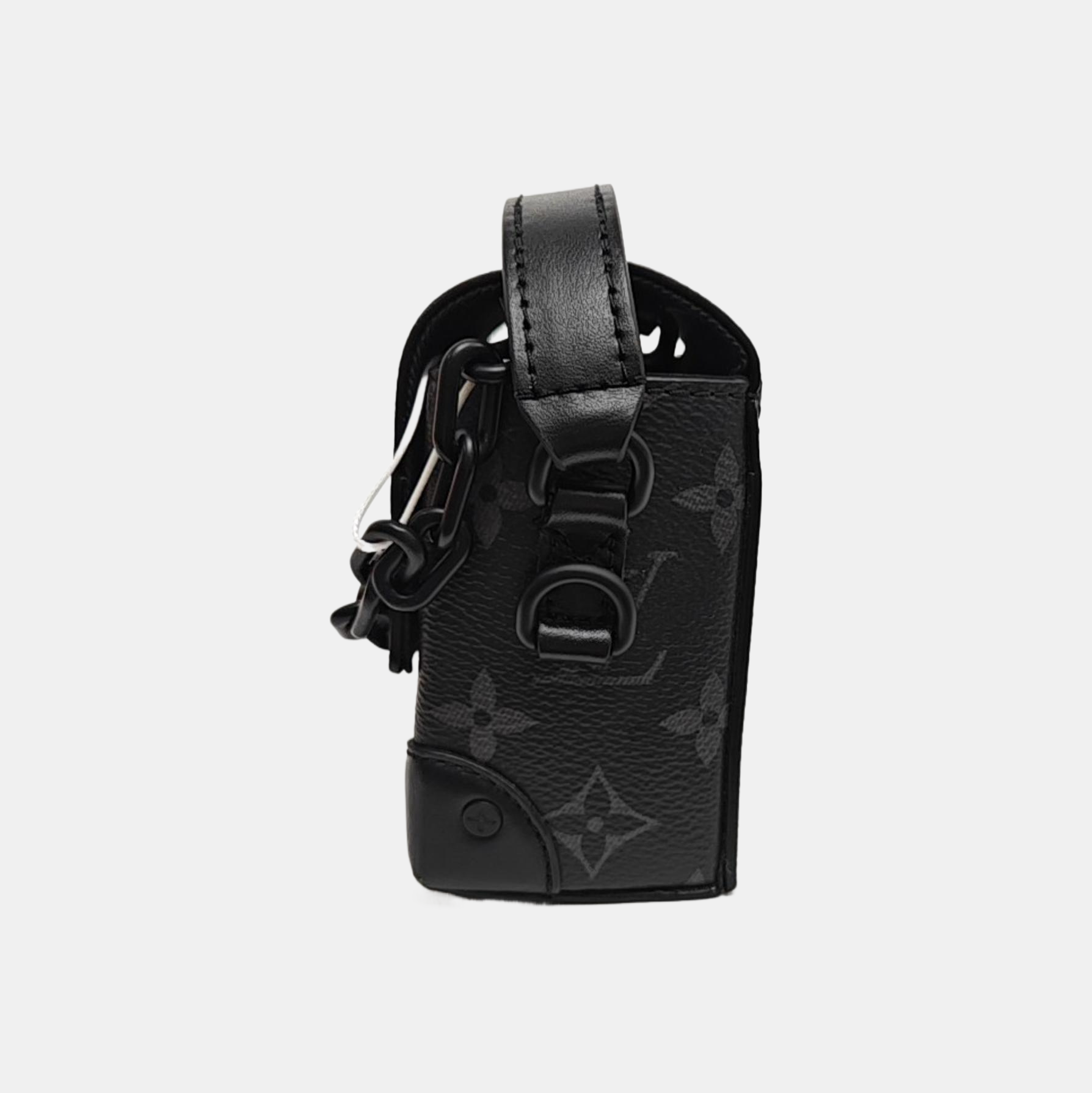 STEAMER Mini Monogram Coated Canvas Black