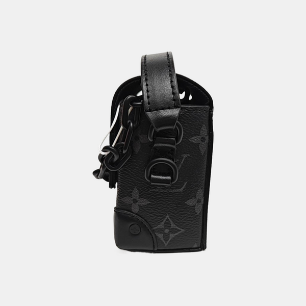 STEAMER Mini Monogram Coated Canvas Black
