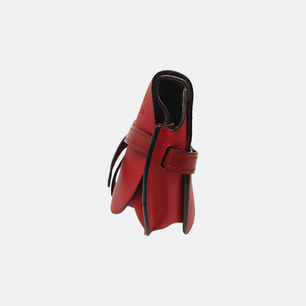Gate Small Calfskin Red