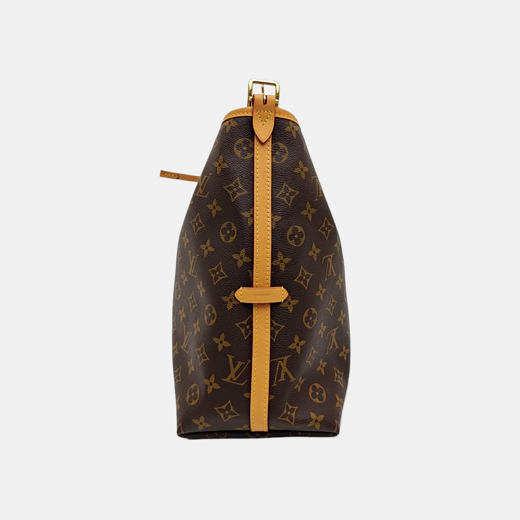 CARRYALL MM Monogram Coated Canvas Brown