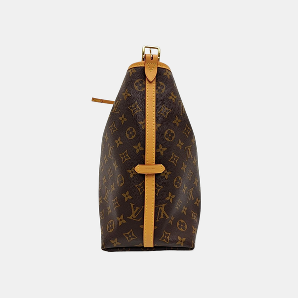 CARRYALL MM Monogram Coated Canvas Brown