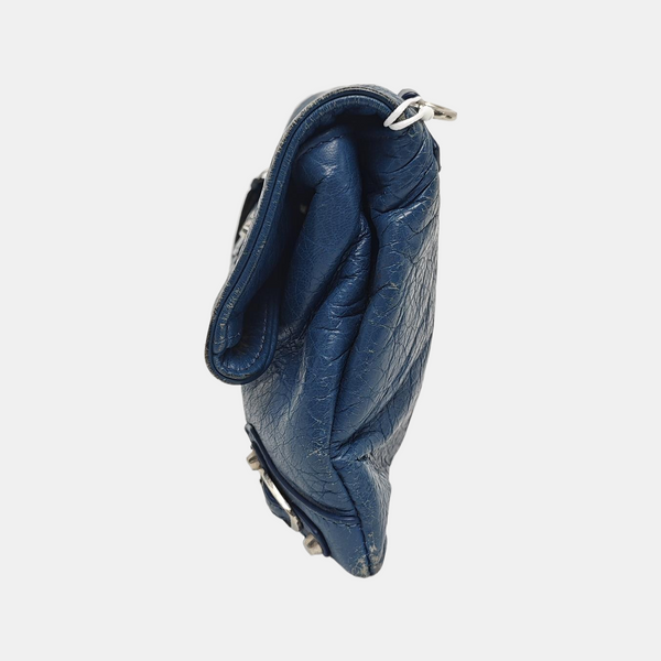 Authenticated pre-owned  Classic City Lambskin Blue - Crossbody Bag at Looply