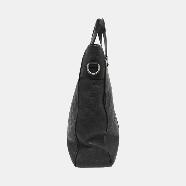 TADAO PM Damier Graphite Calfskin Black
