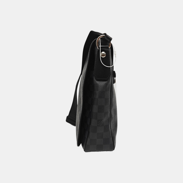 DANIEL Damier Graphite Coated Canvas Gray