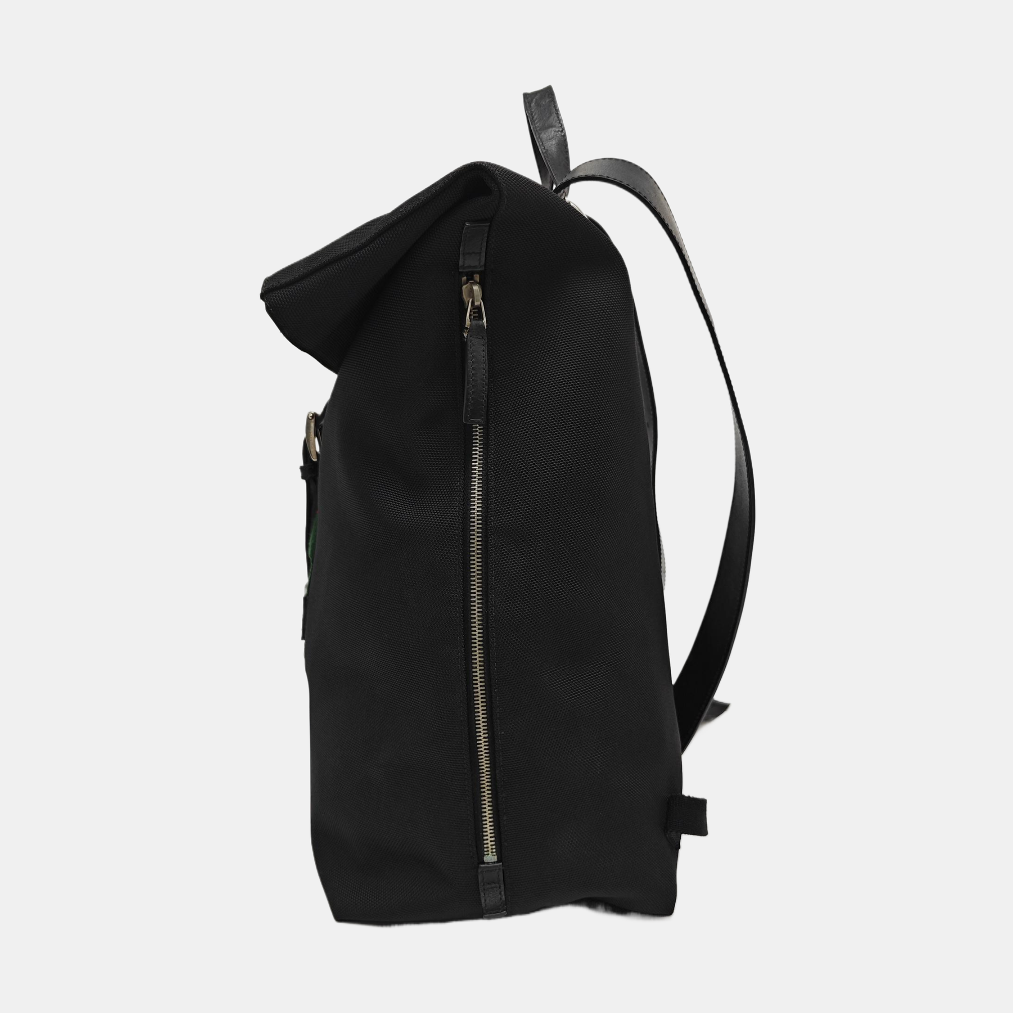 Fabric Backpack Black