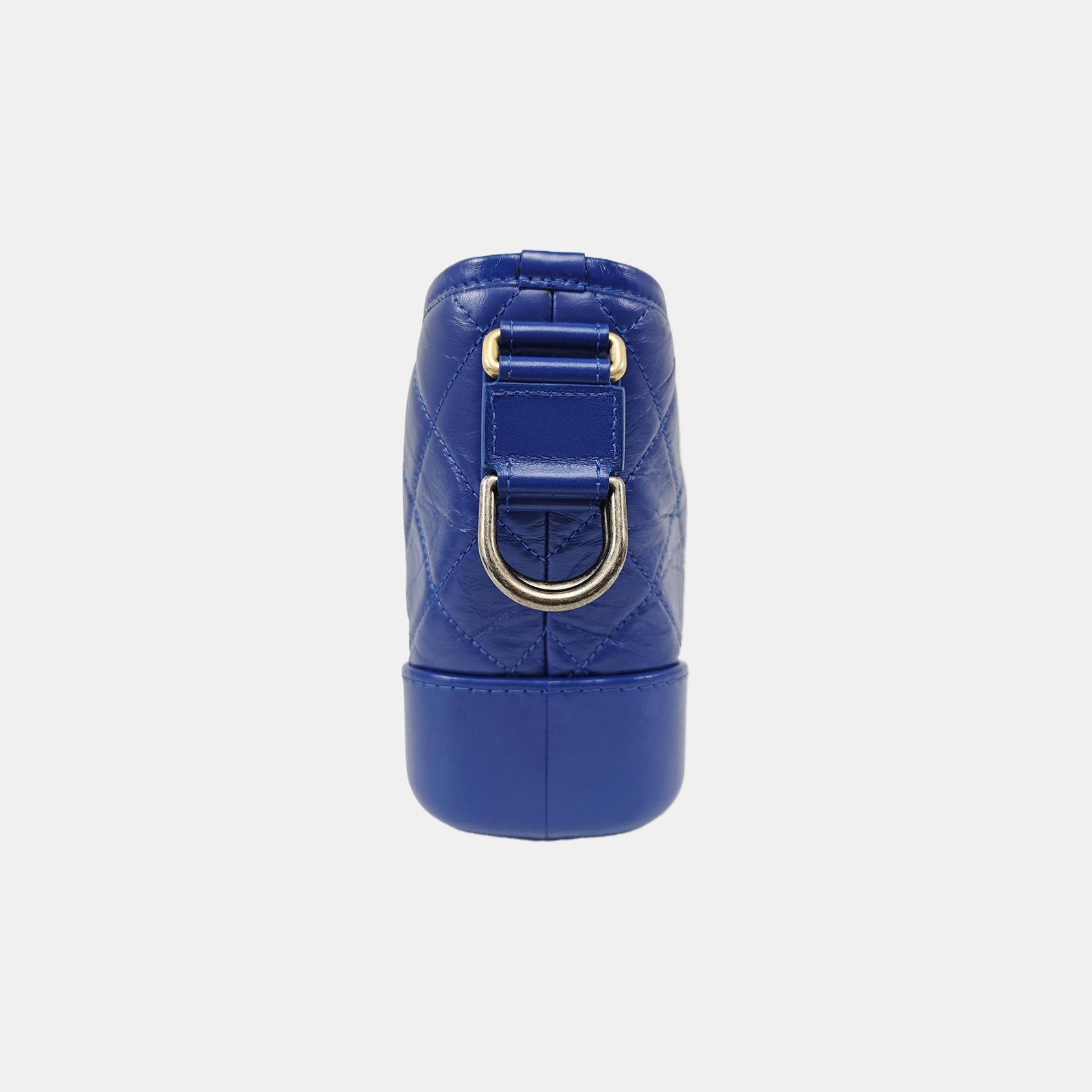 GABRIELLE Small Quilted Calfskin Blue