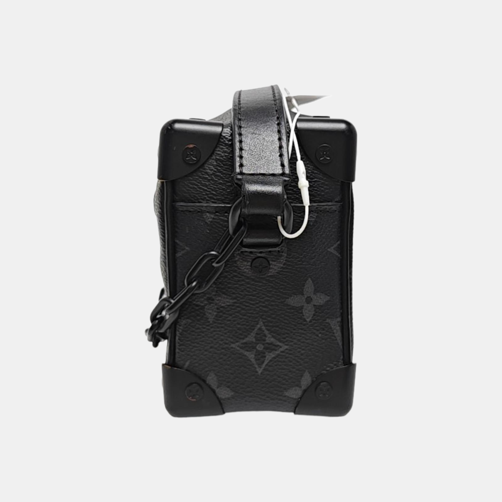SOFT TRUNK Mini Monogram Coated Canvas Black