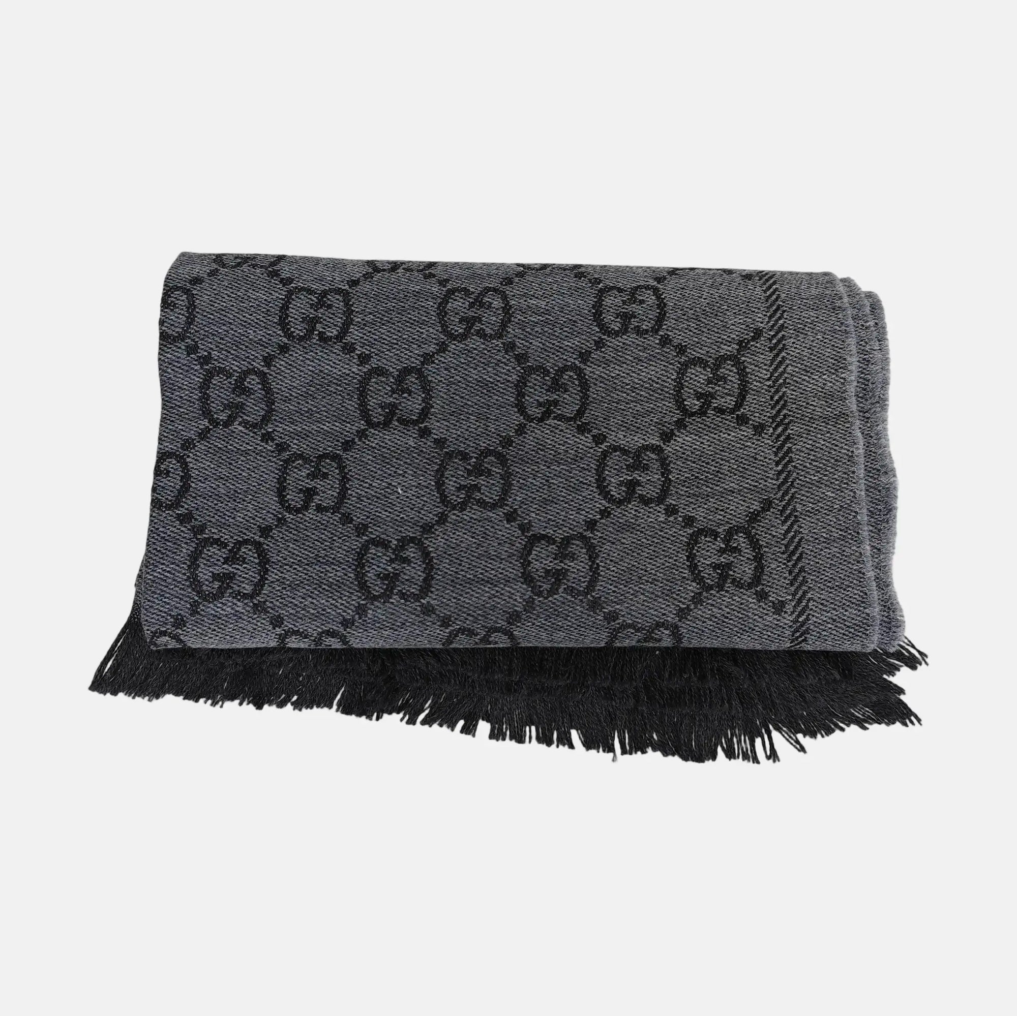 Wool Scarf Gray