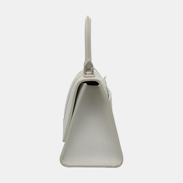 Hourglass S Calfskin White