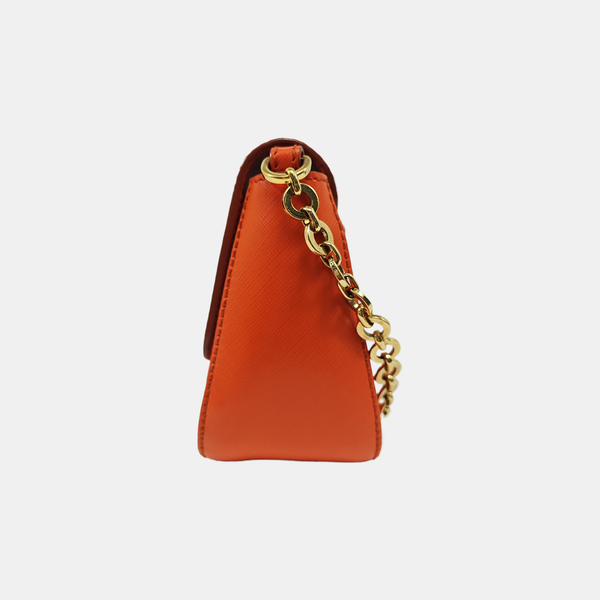 Gancini Calfskin Orange