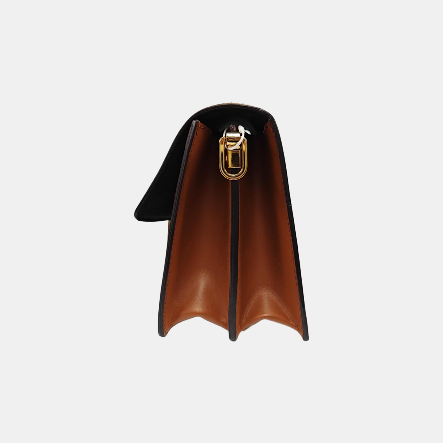 DAUPHINE MM Monogram Coated Canvas Brown