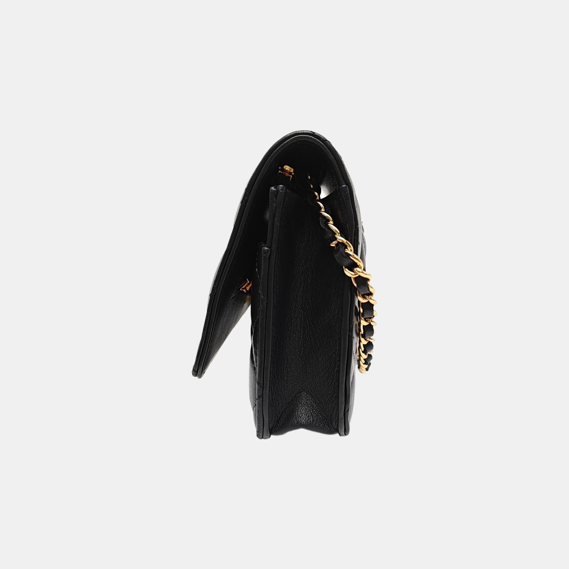 WOC Mini Lambskin Black