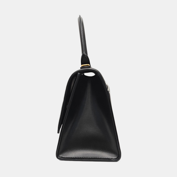 Hourglass S Calfskin Black