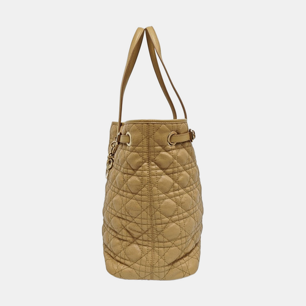 Panarea Quilted Coated Canvas Yellow