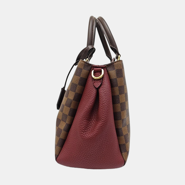 BRITTANY BB Damier Ebene Coated Canvas Brown