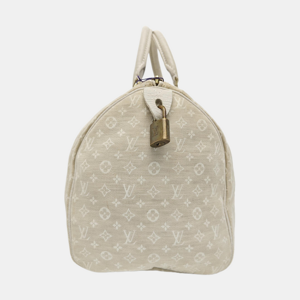 SPEEDY 30 Monogram Canvas Beige