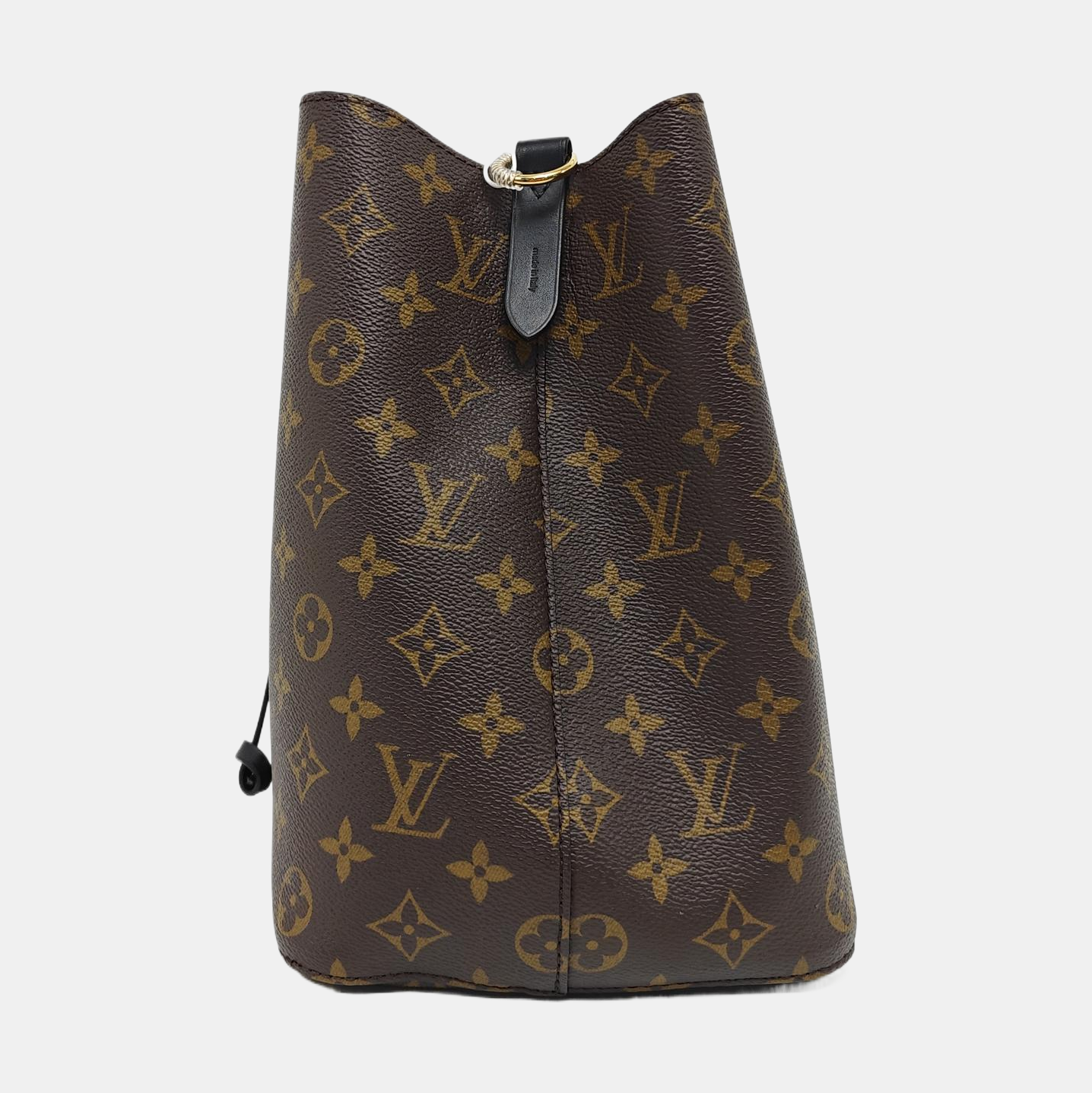 NÉONOÉ MM Monogram Coated Canvas Brown