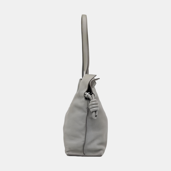 Flamenco Large Calfskin Gray