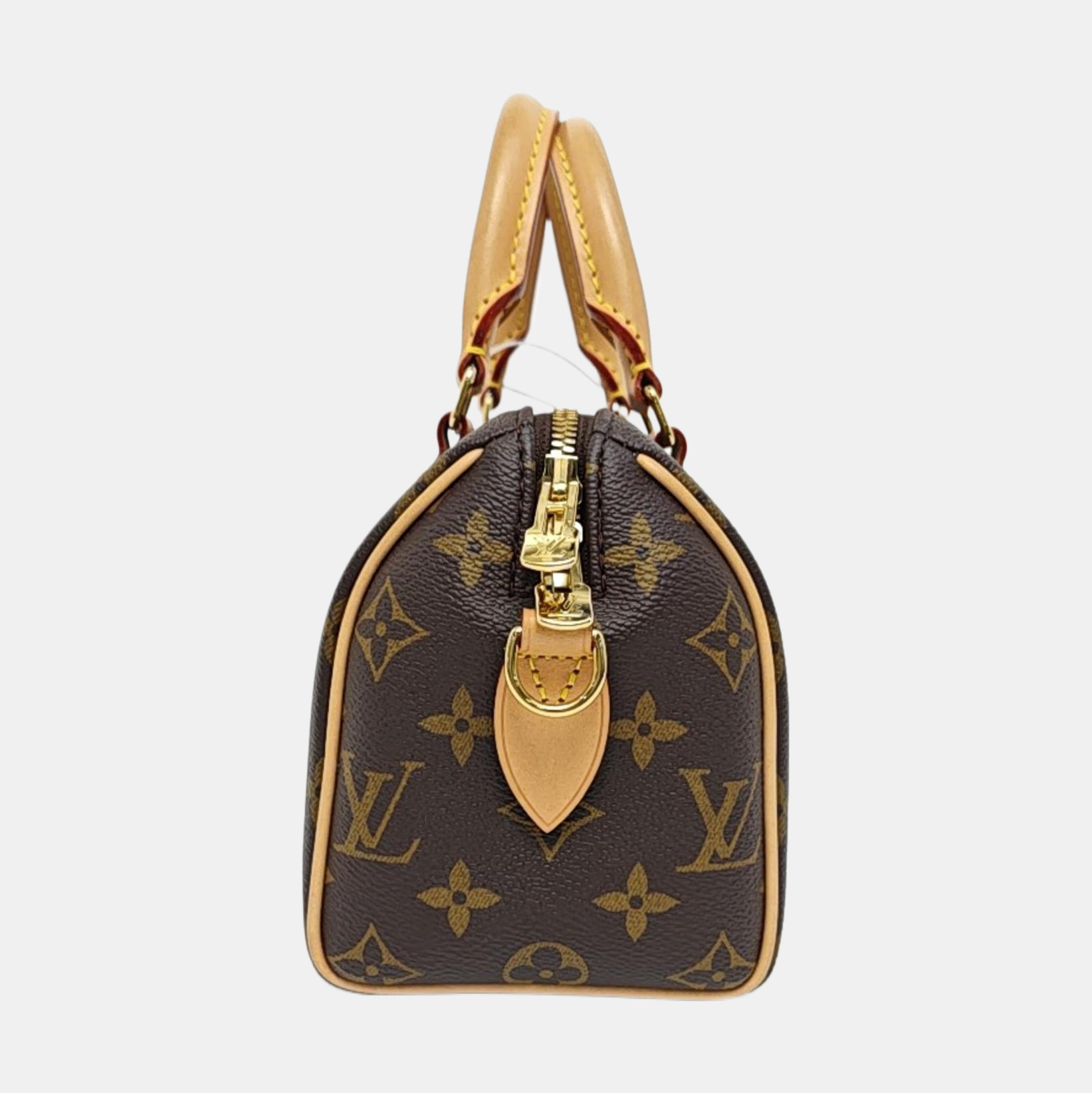 SPEEDY 20 Monogram Coated Canvas Brown