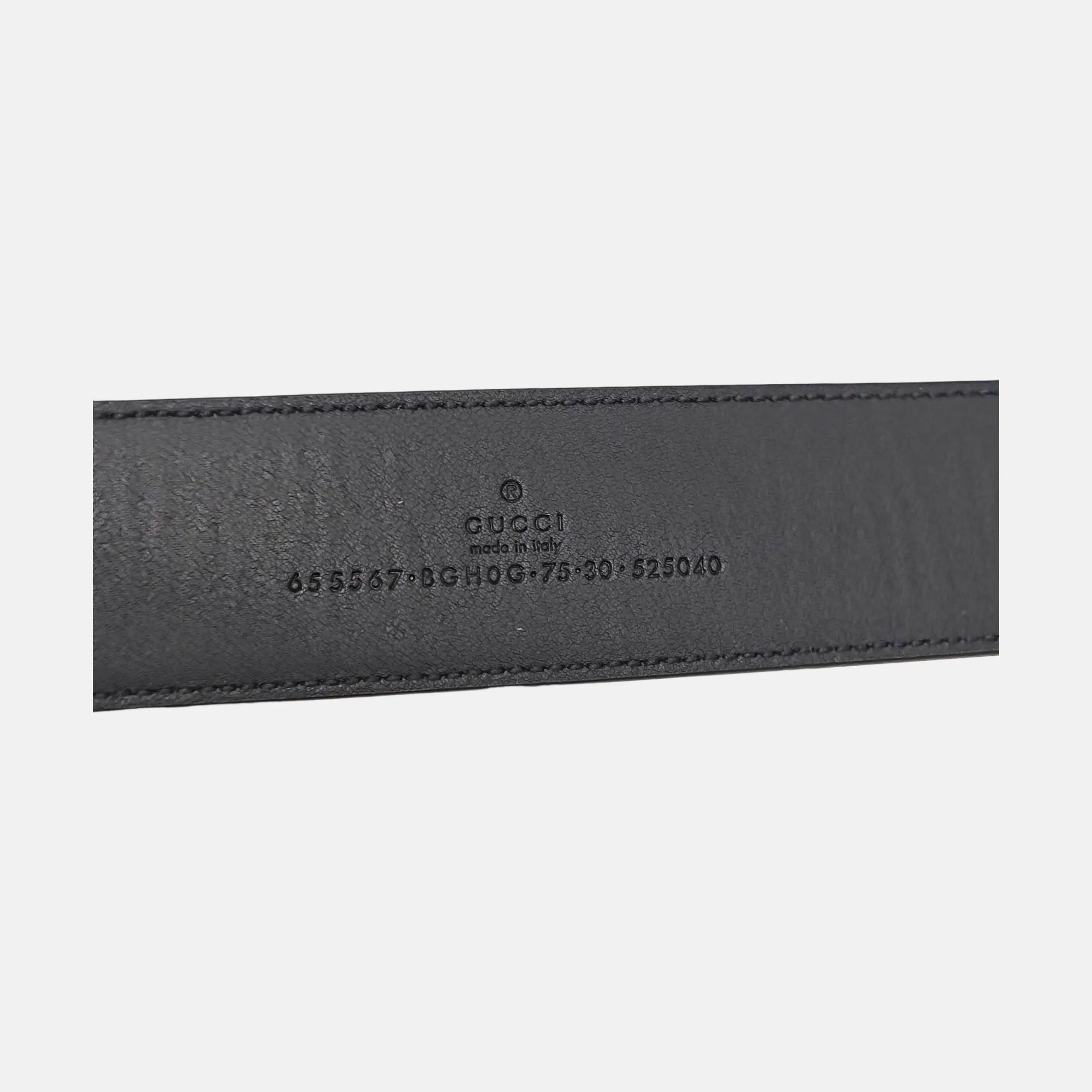 Leather Belt Black