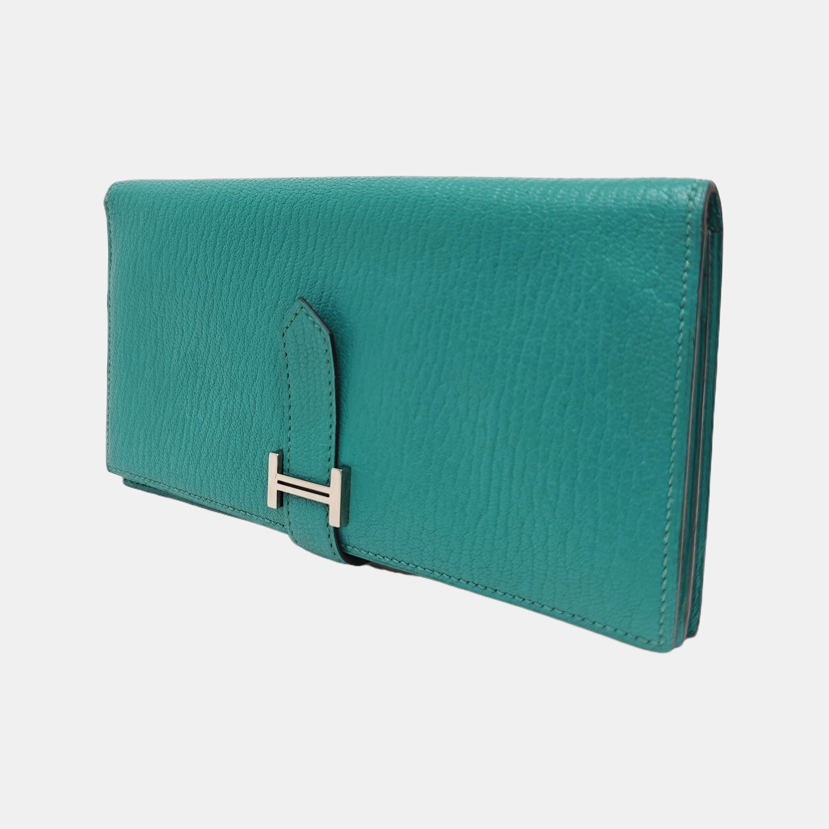 Bearn Chèvre Mysore Green Wallet