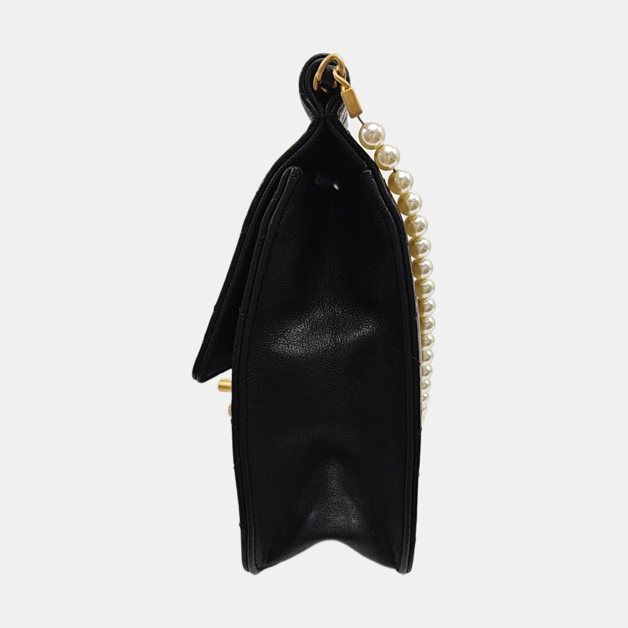 CLASSIC FLAP Mini Quilted Lambskin Black
