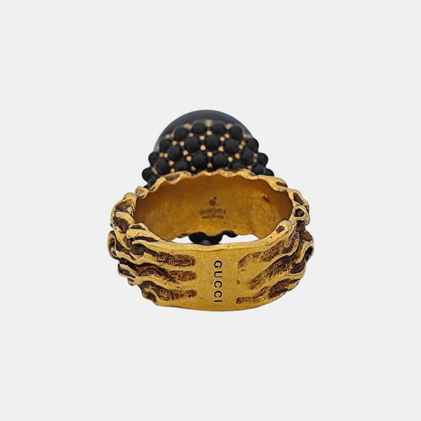Metal Gold Ring HK 13