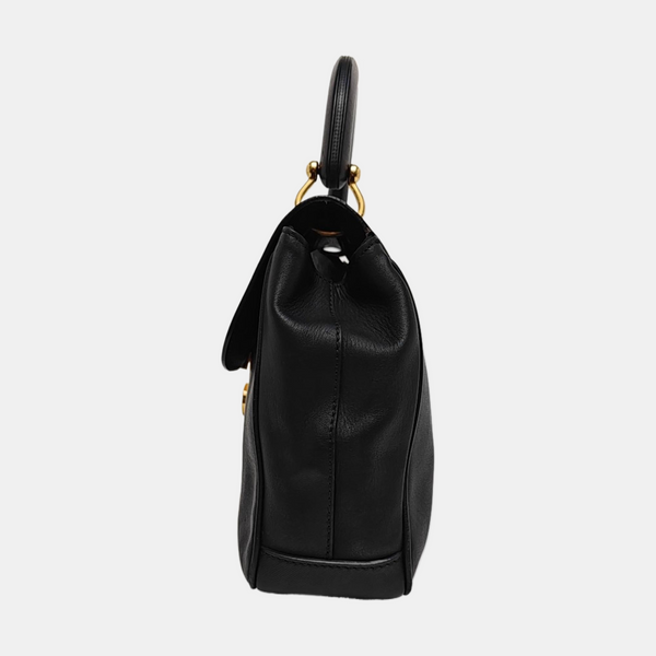 DK88 Medium Calfskin Black