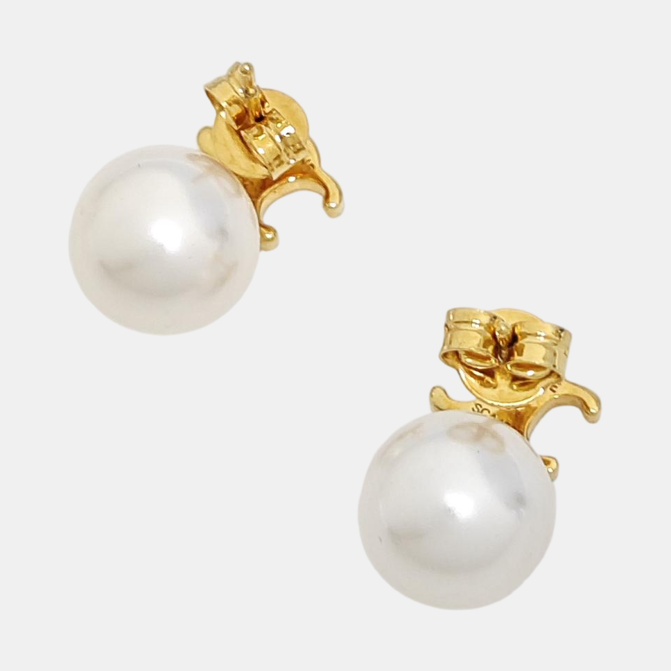Metal Gold Earrings