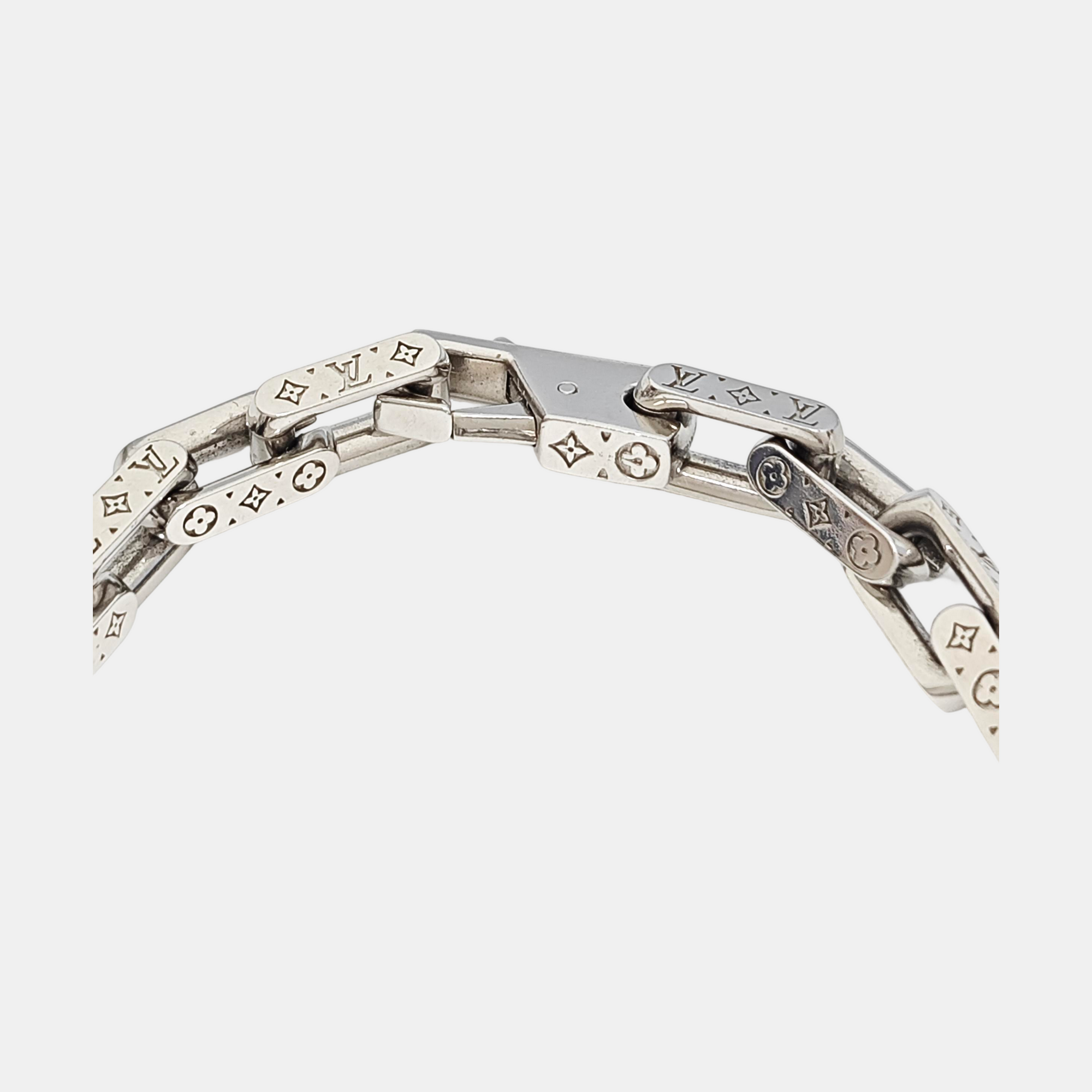 MONOGRAM Metal Silver Bracelet