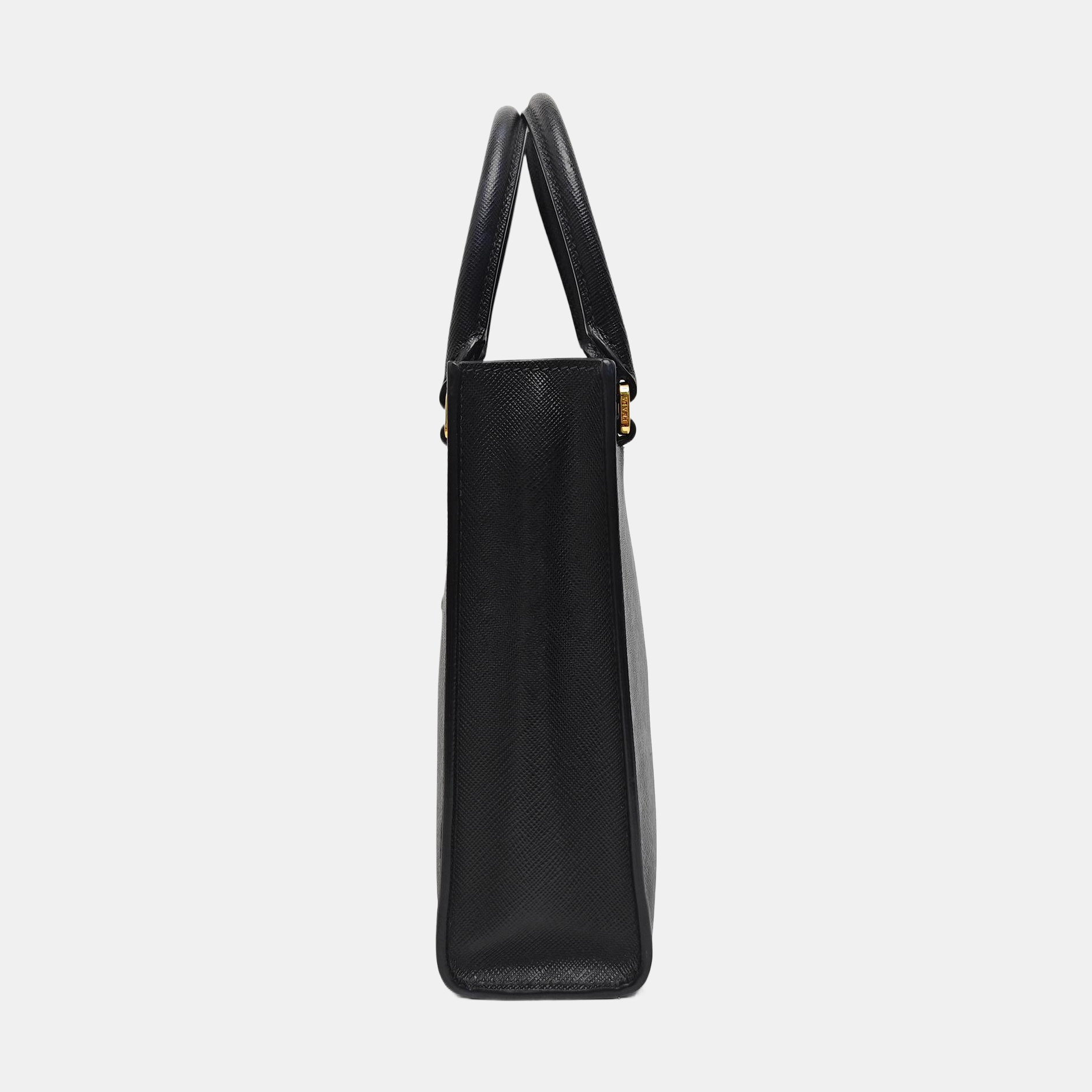 Saffiano Calfskin Tote Bag Black