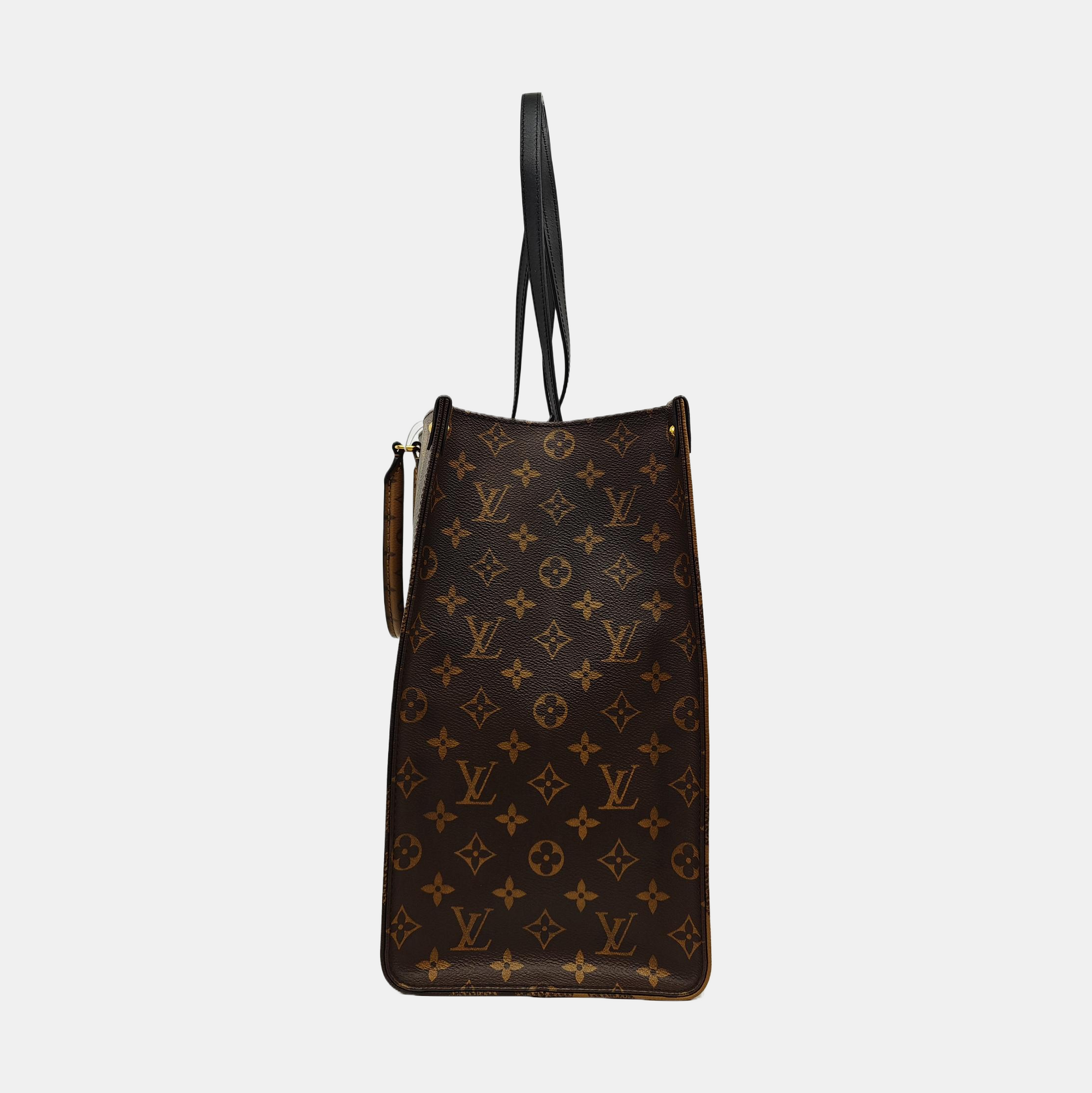 ONTHEGO GM Monogram Coated Canvas Brown