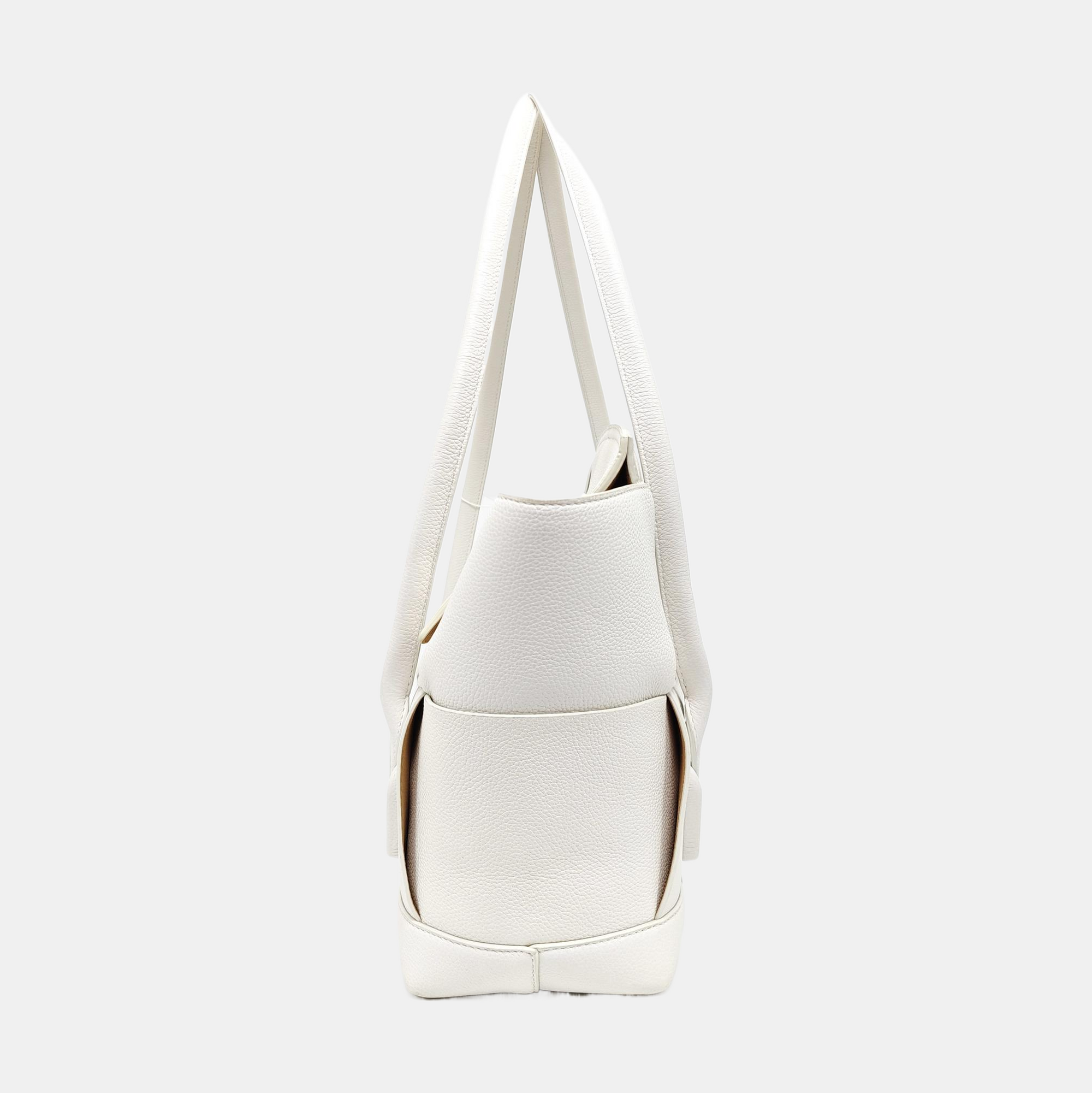 Arco Small Calfskin White